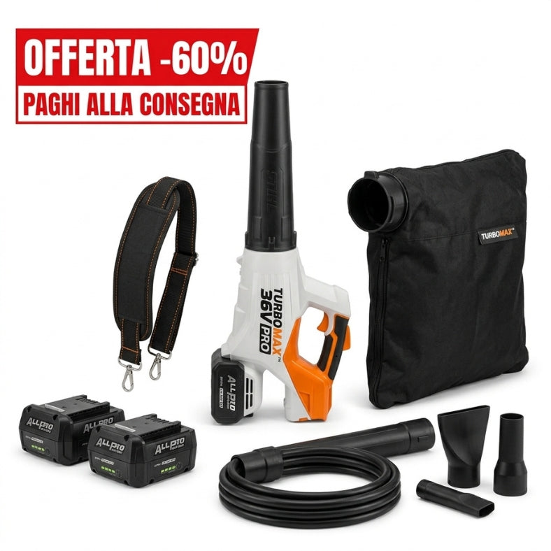 NUOVO SOFFIATORE TURBO MAX STILH ARANCIONE ok