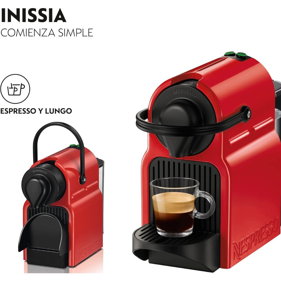 Nespresso Inissia Original + 100 Capsules Offertes – Livraison Gratuite