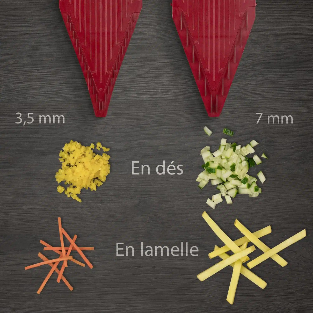Börner V5 PowerLine Coupe-légumes Set 4 pcs. de base ( 🇫🇷.🇧🇪.🇨🇭.🇱🇺 Livraison gratuite)