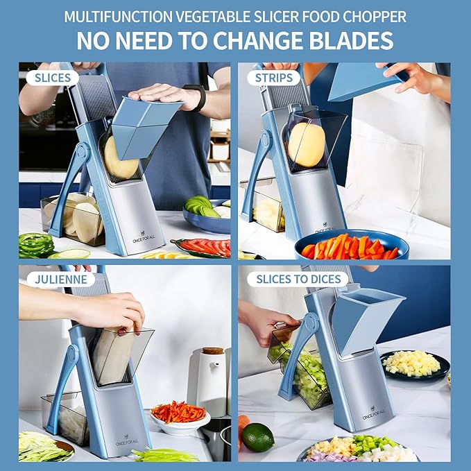 Mandoline de Cuisine Multifonction – Once For All (MAX)