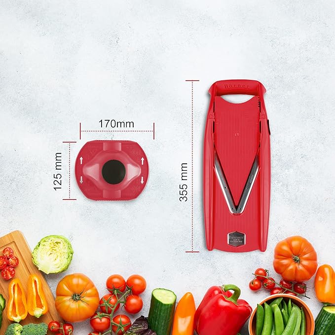Börner V5 PowerLine Coupe-légumes Set 4 pcs. de base ( 🇫🇷.🇧🇪.🇨🇭.🇱🇺 Livraison gratuite)