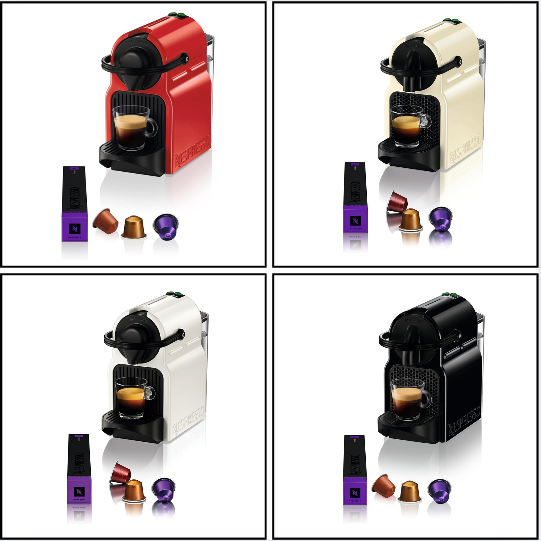 Nespresso Inissia Original + 100 Capsules Offertes – Livraison Gratuite
